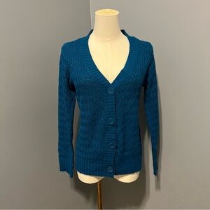Deep Teal Women's Cardigan